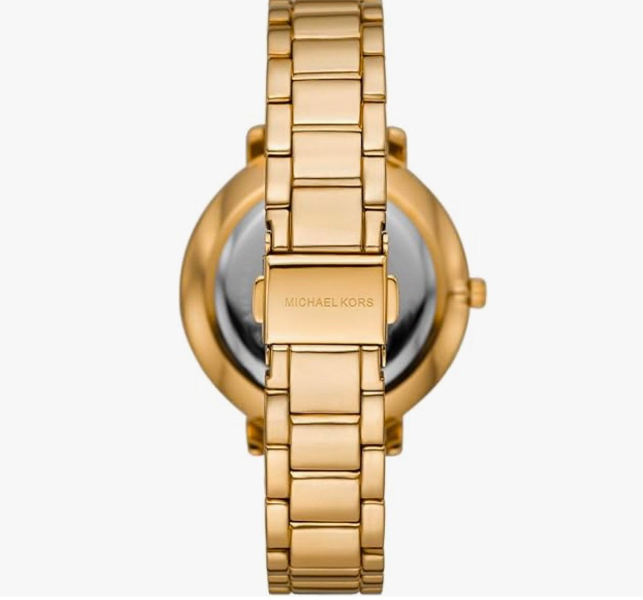Michael Kors Damenuhruhr Pyper, 38 mm Gehäusegröße, Dreizeigerwerk, PVC-Armband