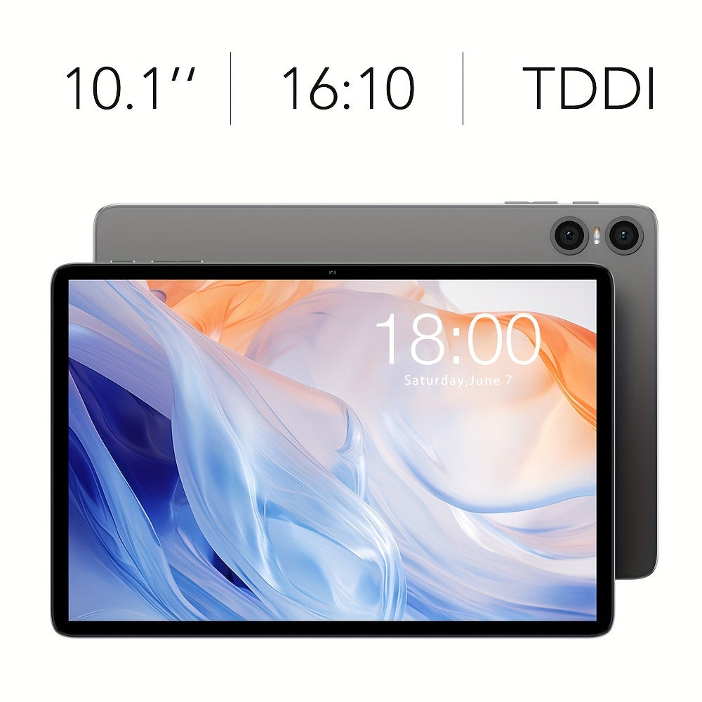 Teclast P30T Tablet 2024 Newest Android 14 10.1 Inch, 4GB RAM+128GB ROM With 1TB Expand Tablet PC, 2 In 1 Tablets With Keyboard, Teclast Case, Protective Film, Wireless Mouse, Earphones, 6000mAh Battery, 1280x800 IPS Display