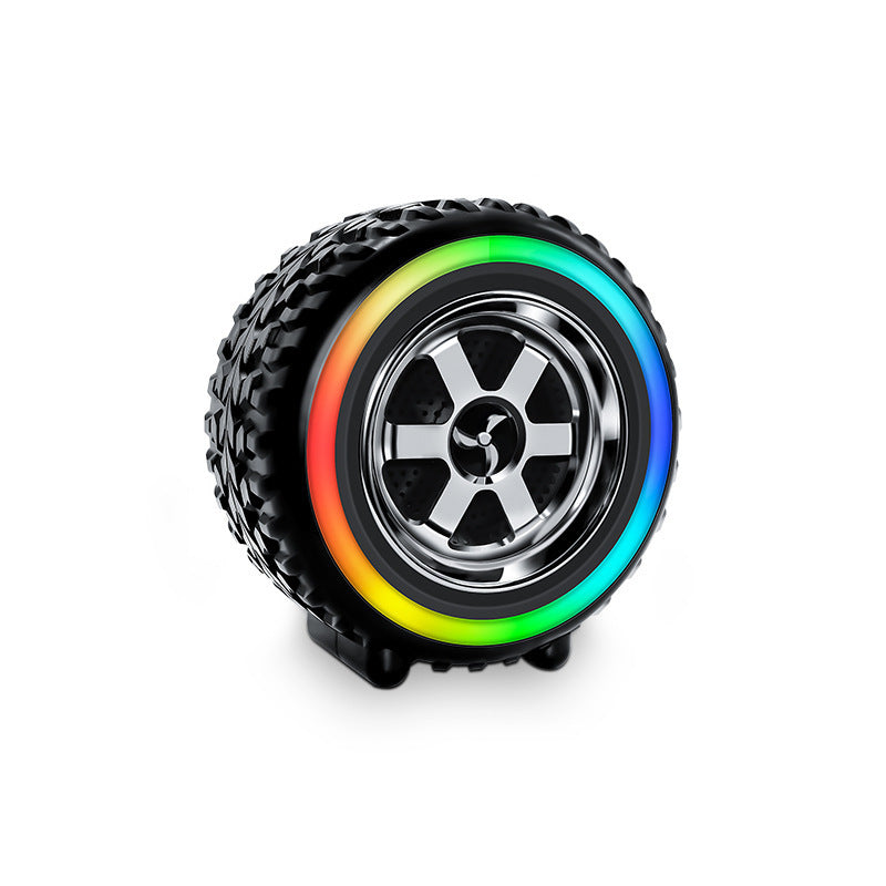 HiFi Wireless-Lautsprecher Subwoofer Stereo-RGB-LED-Außen beleuchtung Home Party-Lautsprecher Reifen