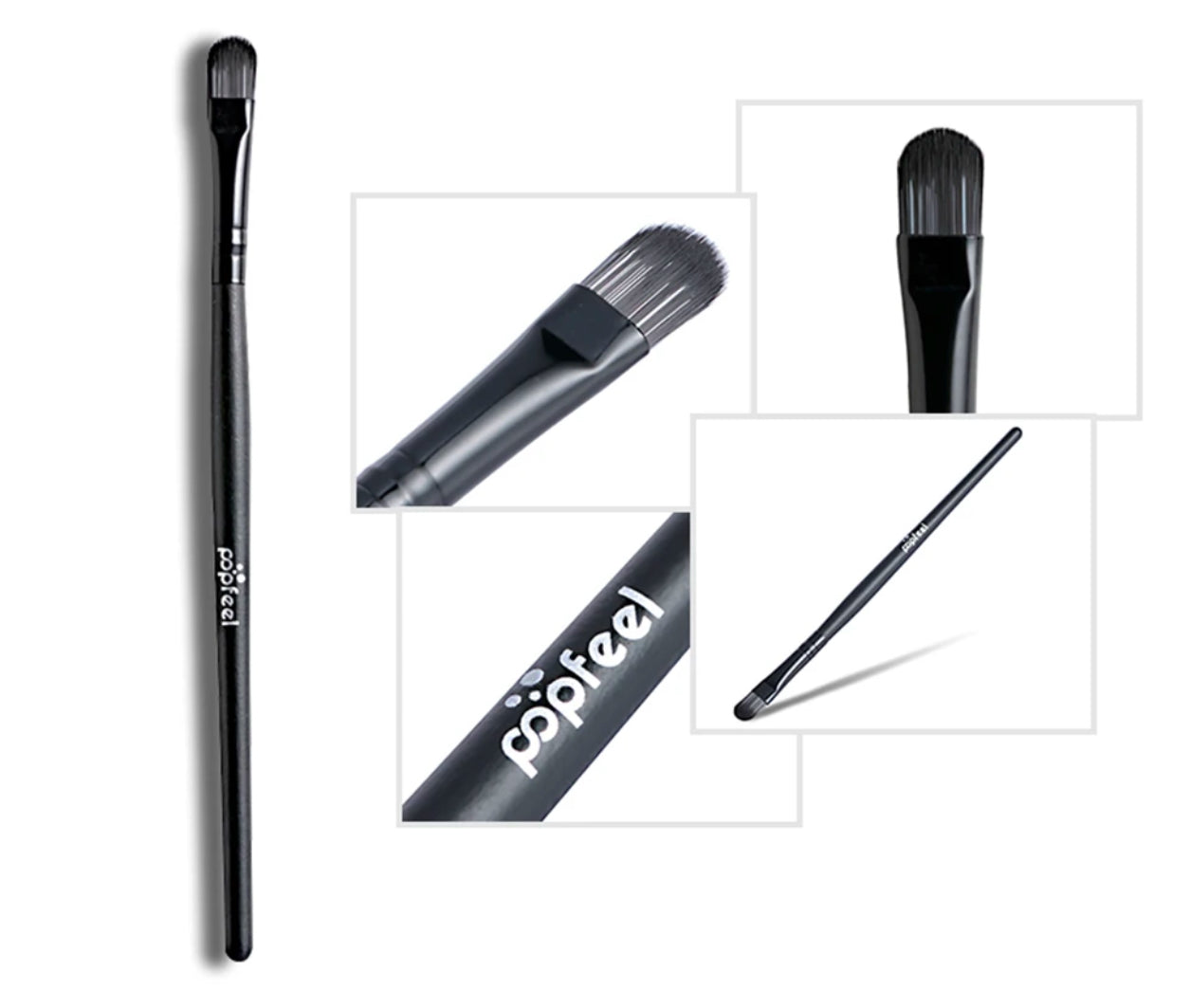 Popfeel Augen Make-up Set, Lidschatten-Palette, Eyeliner, Mascara, Augenbrauen stift, Make-up Tool Set
Box, Geschenke für Frauen