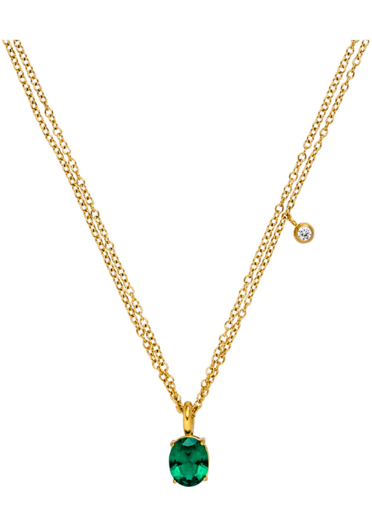 Purelei Kette mit Anhänger »Schmuck Geschenk Harmony Anhänger, 23452«, mit Glasstein