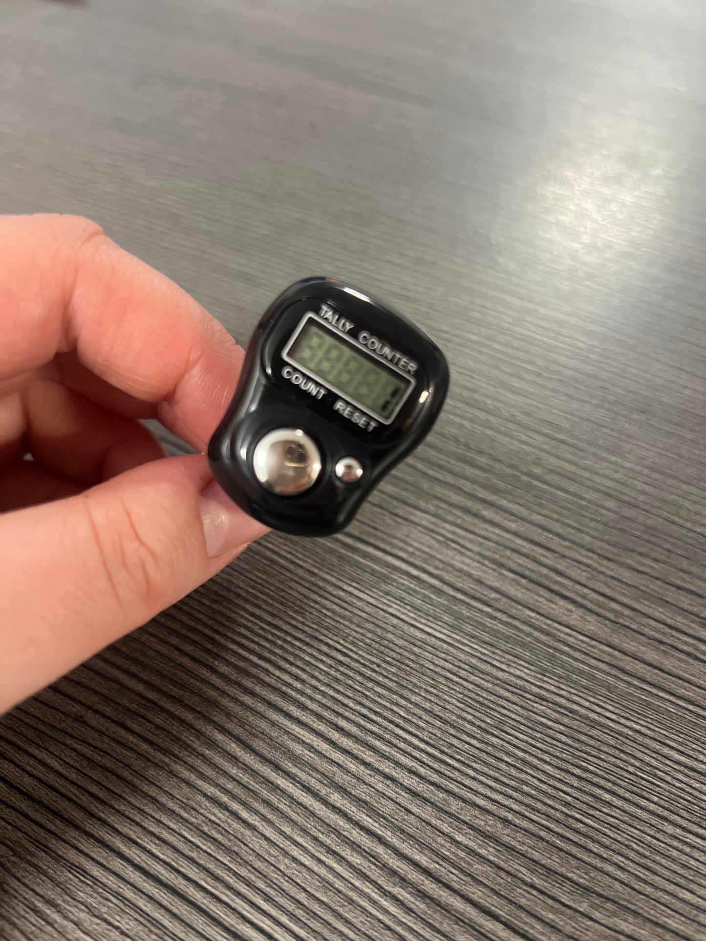 Mini-Fingerzähler in Ringform, LCD, elektronischer digitaler Tally-Zähler
