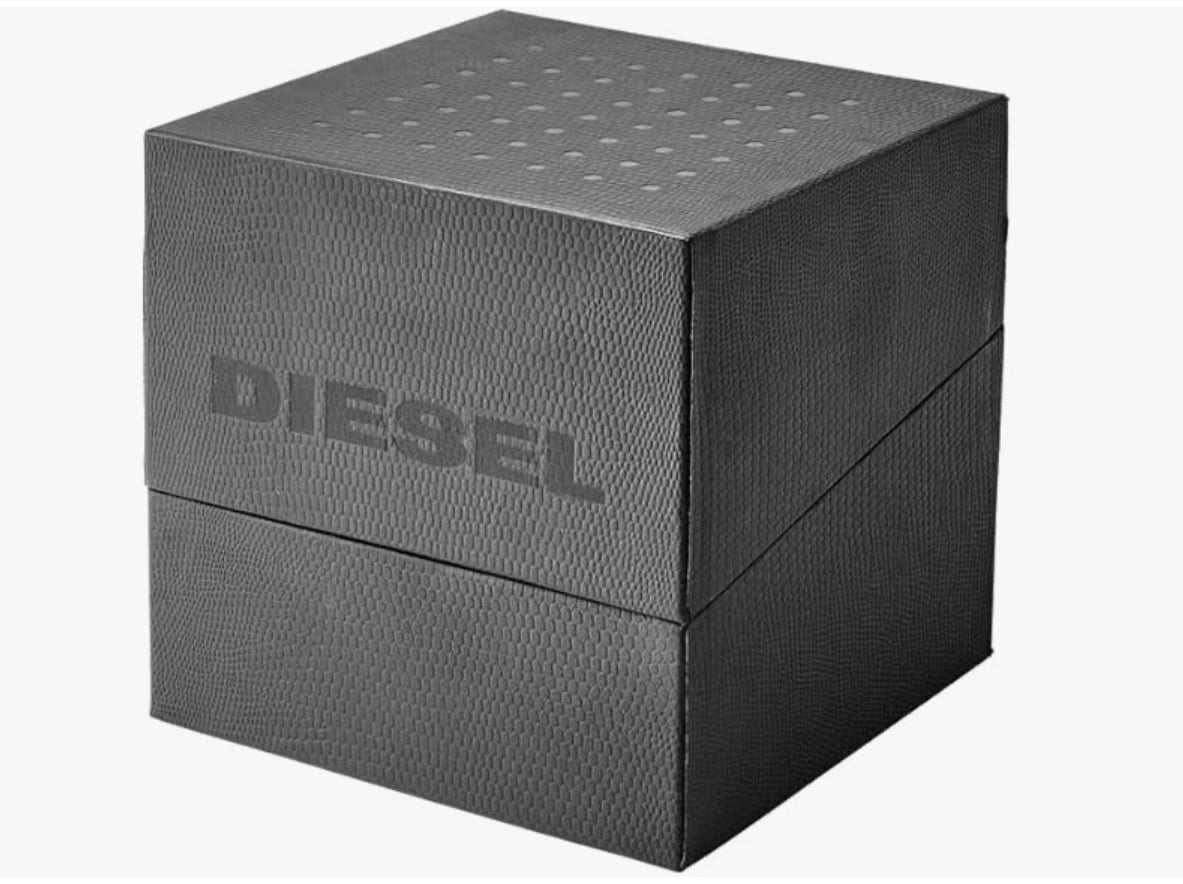 Diesel Chief Series Herrenuhr, Chronographenwerk mit Edelstahlarmband