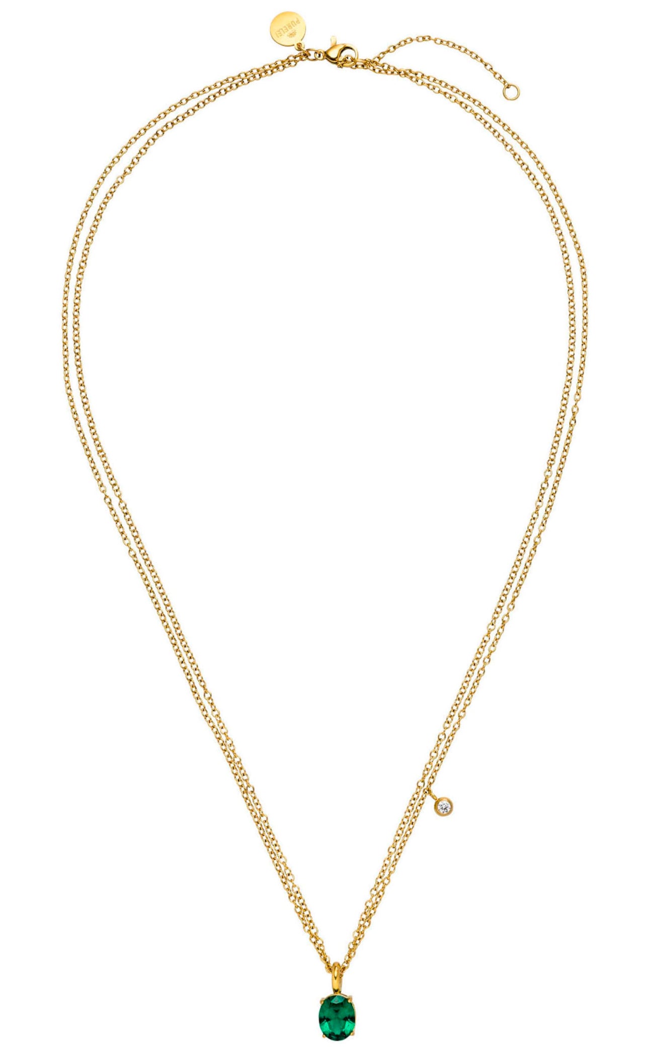 Purelei Kette mit Anhänger »Schmuck Geschenk Harmony Anhänger, 23452«, mit Glasstein