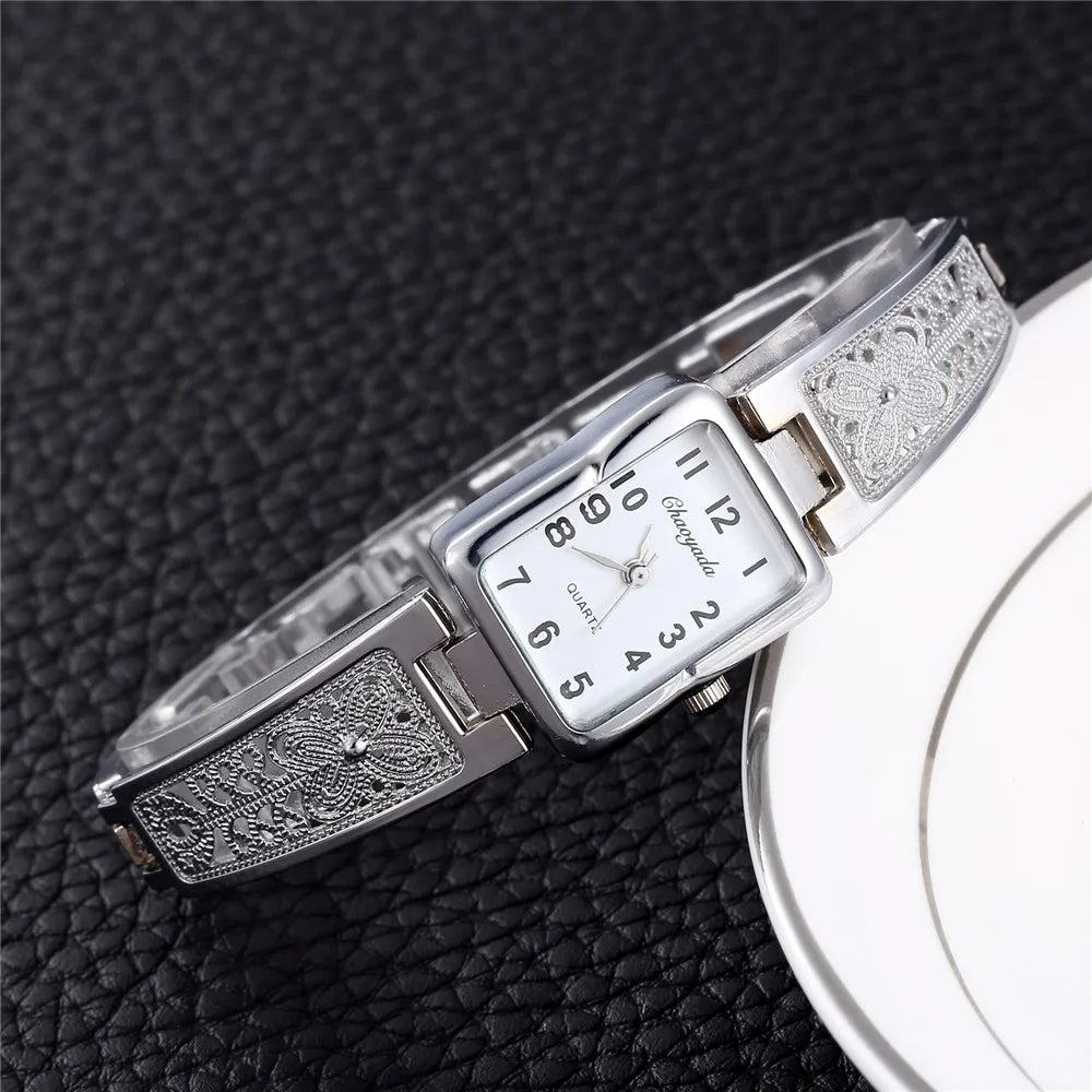 Women Watches Top Brand Luxury Wristwatches Ladies Fashion Gold Stainless Steel Bracelet Watch Female Elegant Clock Women