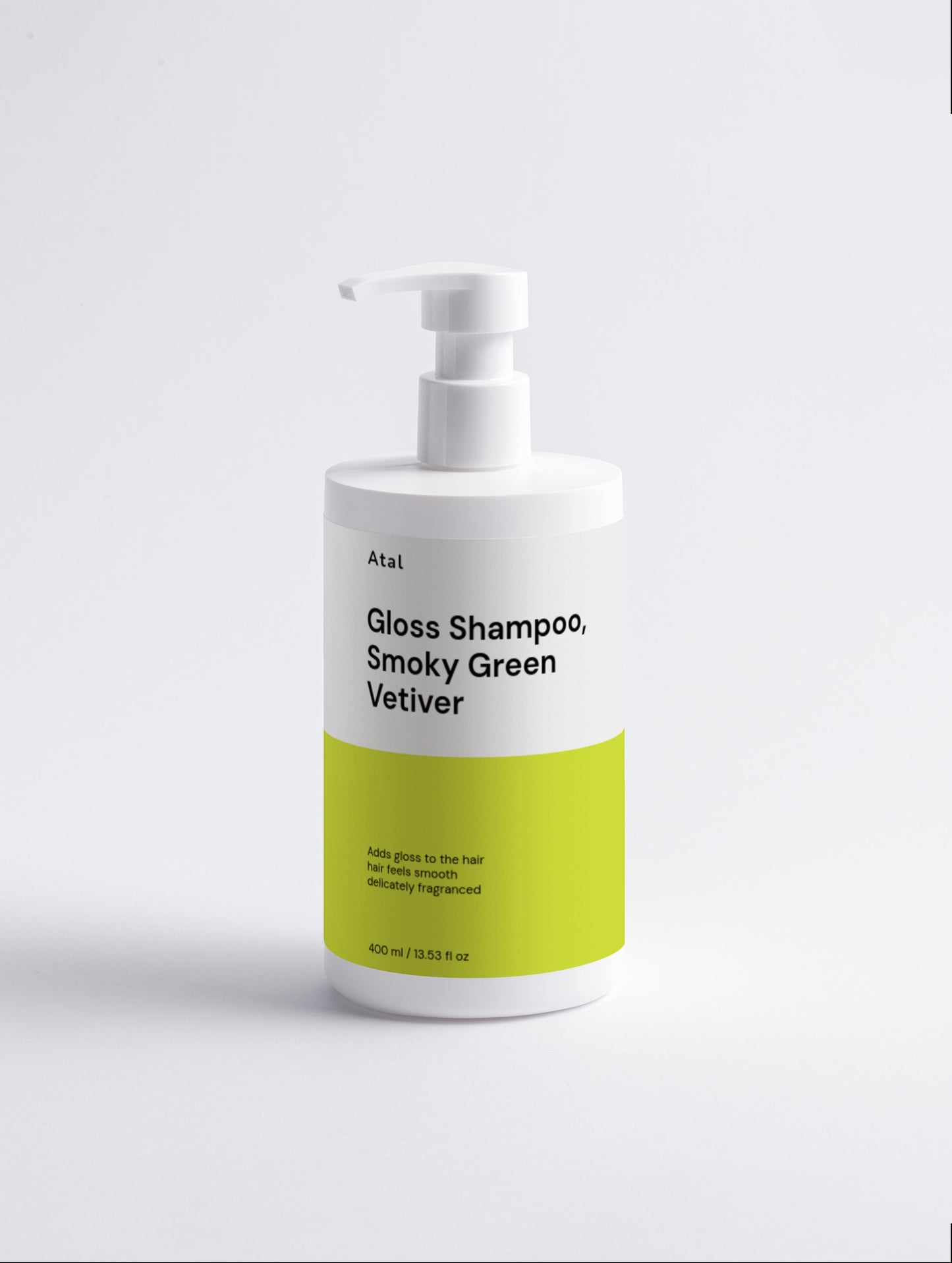 Glanzshampoo, rauchiges grünes Vetiver 400 ml