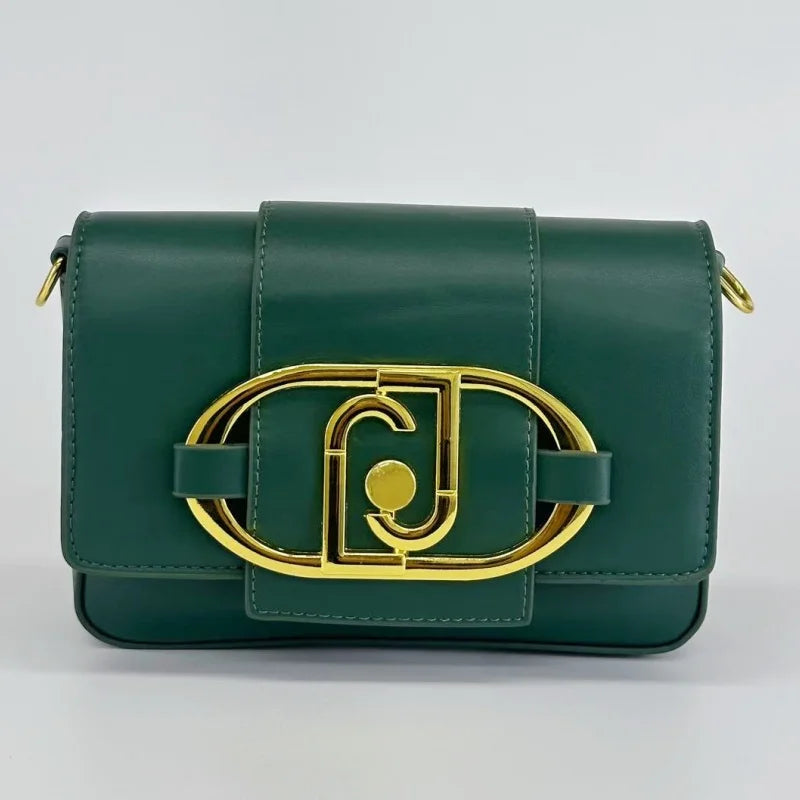 Metal Buckle Flap Crossbody Chain Shoulder Bag,Women Square Underarm Messenger Bag,Ladies Casual Versatile Commute Handbag 2024