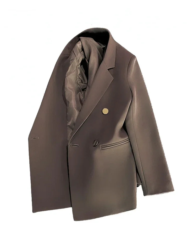 New Spring Autumn Women's Blazers Slim Fit Fashion Suit Slimming Elegance Jackets Casual Versatile Coat Outwear for Office Lady