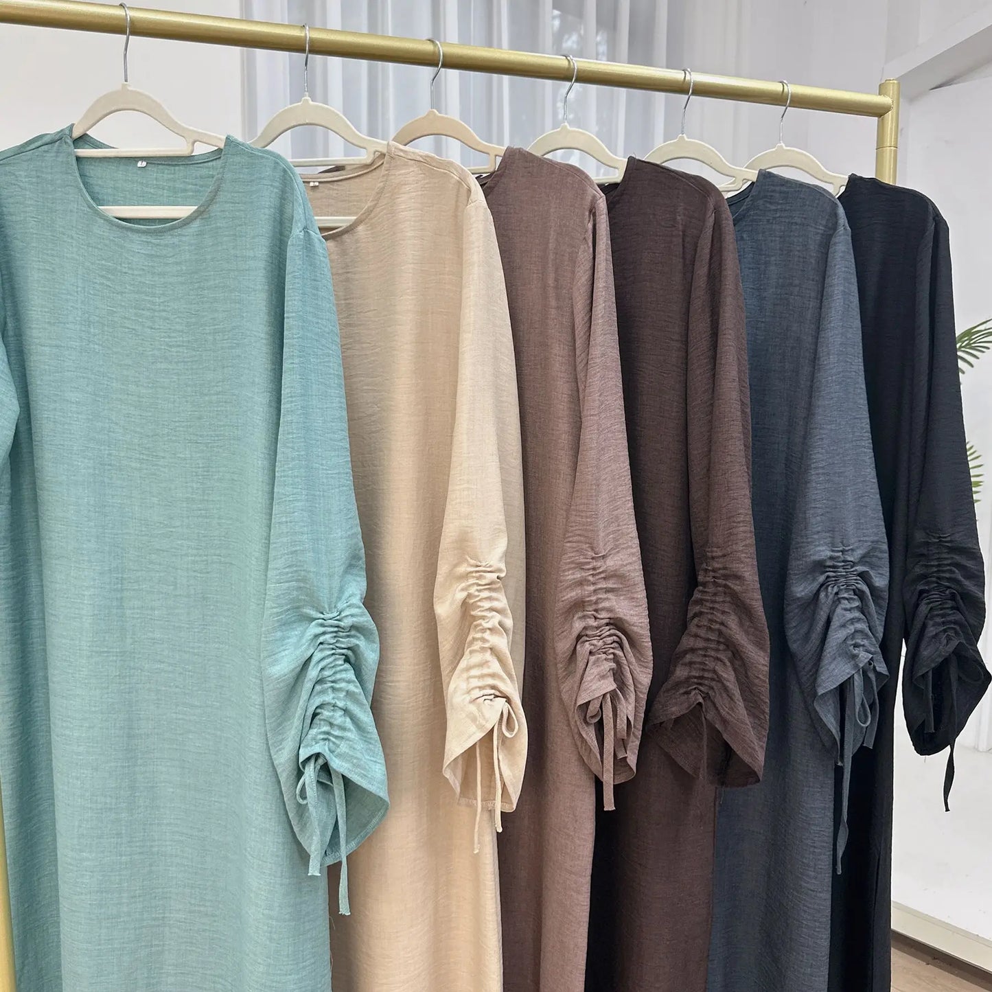 Femme Musulmane Vestidos Eid Ramadan Djellaba Women Maxi Dress Women Abaya Dubai Turkey Kaftan Kebaya Islam Jalabiya Robe Caftan