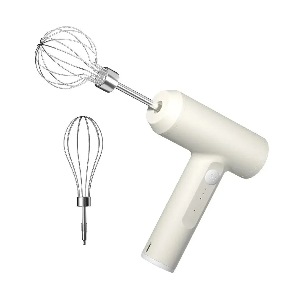 Wireless Electric Food Mixer Automatic Whisk Dough 3 Speeds Egg Beater Baking Dough Cake Cream Mixer Kitchen Tools