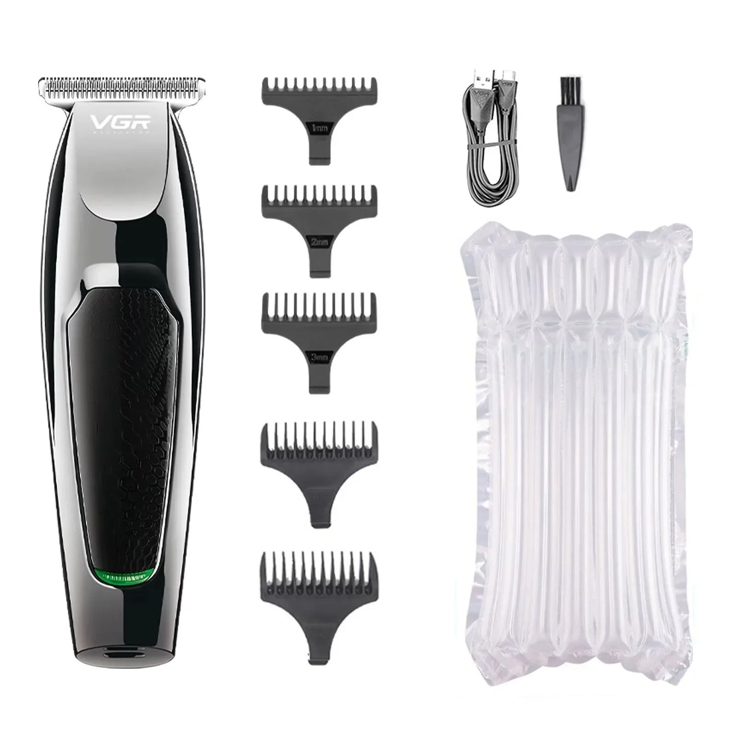 VGR Hair Clippers Professional Barber Clippers Rechargeable Haircut Trimmer Cordless Electric Zero Cutting Machine for Man V-030
