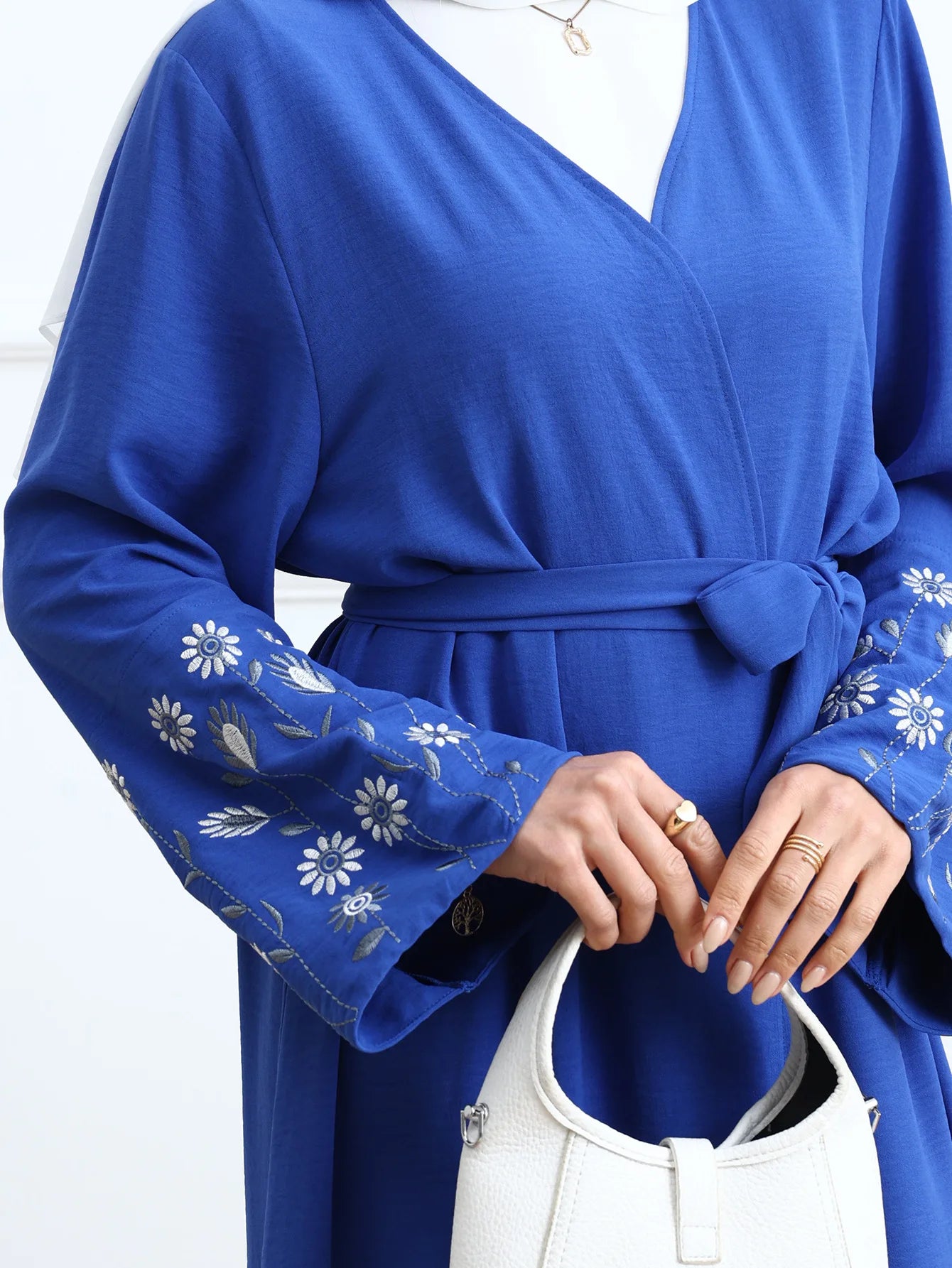 Eid Cardigan Women Abaya Muslim Embroidery Modest Open Dresses Robe Jalabiya Ramadan Morocco Dubai Abayas Kaftan 2025 Vestidos