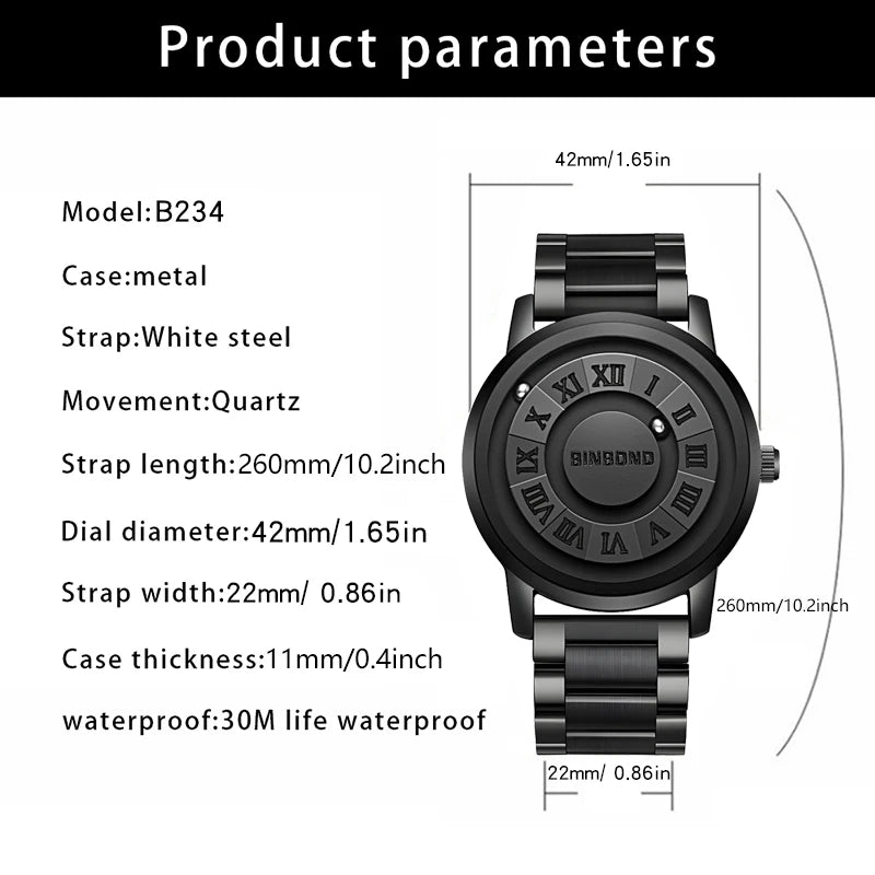2025 NEW Luxury Square Sport Man Wristwatch Waterproof Luminous Chronograph Quartz Men's Watches Stainless Steel Men Watch Reloj