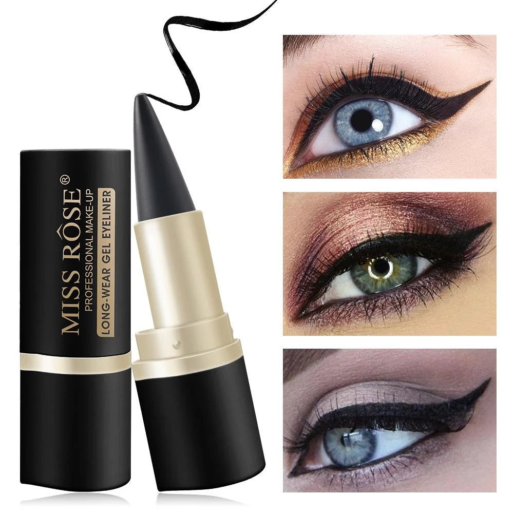 Creamy texture Eyeliner, 1 Count Easy Coloring Sweat Proof High Pier Pencil, Daily Makeup Accessories for Women and Gi
