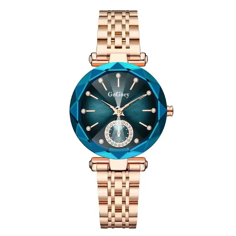 2024 New Brand Women Watches Fashion Steel Ladies Quartz Watch Reloj Mujer Marcas Famosas De Lujo gift Wristwatch