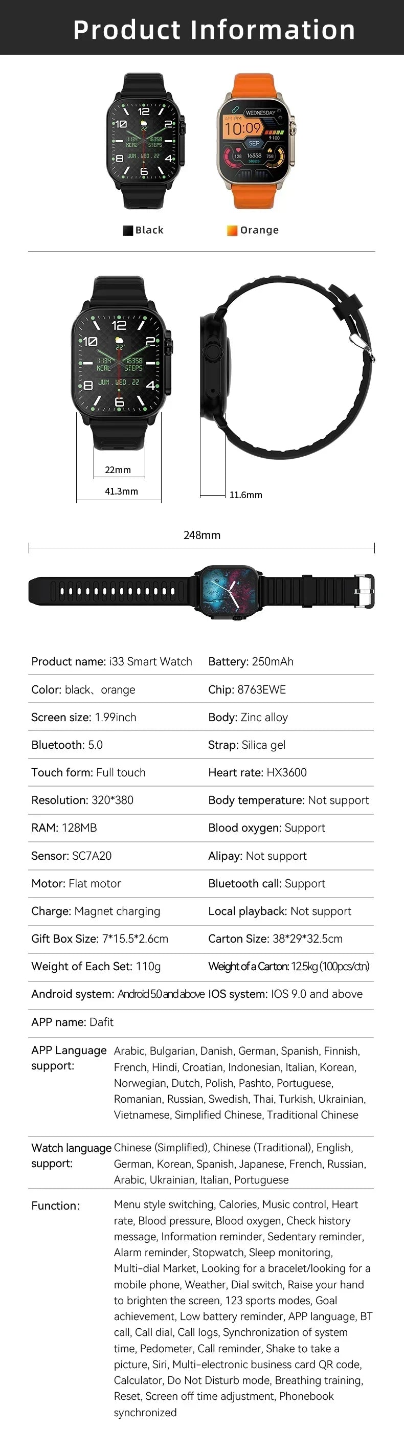 New Watch 8 Ultra Smart Watch 49mm 2024 New NFC Men Women GPS Track Bluetooth Call BT Music Games Wireless Charging Smartwatch
