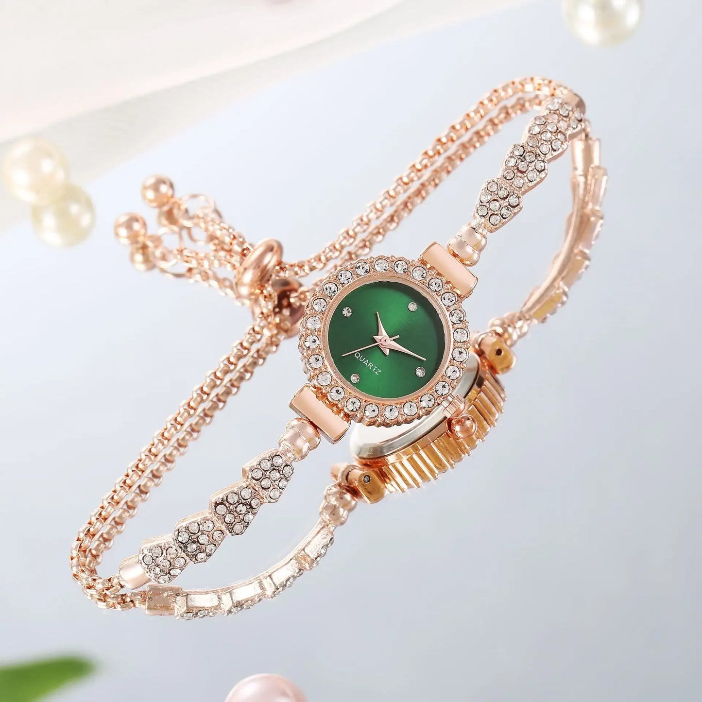 Fashion Rhinestone Wristwatch Luxury Watch Women Bracelet Vintage Casual Ladies Watches Bracelet Relojes Para Mujer Часы Женские
