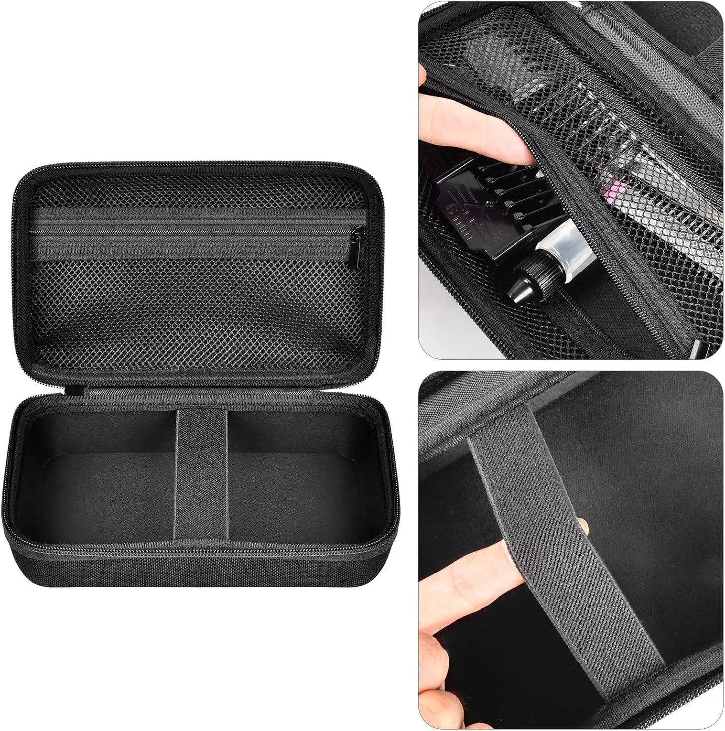 Case Compatible with Hair Clipper Barber, Trimmer Travel Storage Organizer for T Finisher Liner and Other Grooming Kit