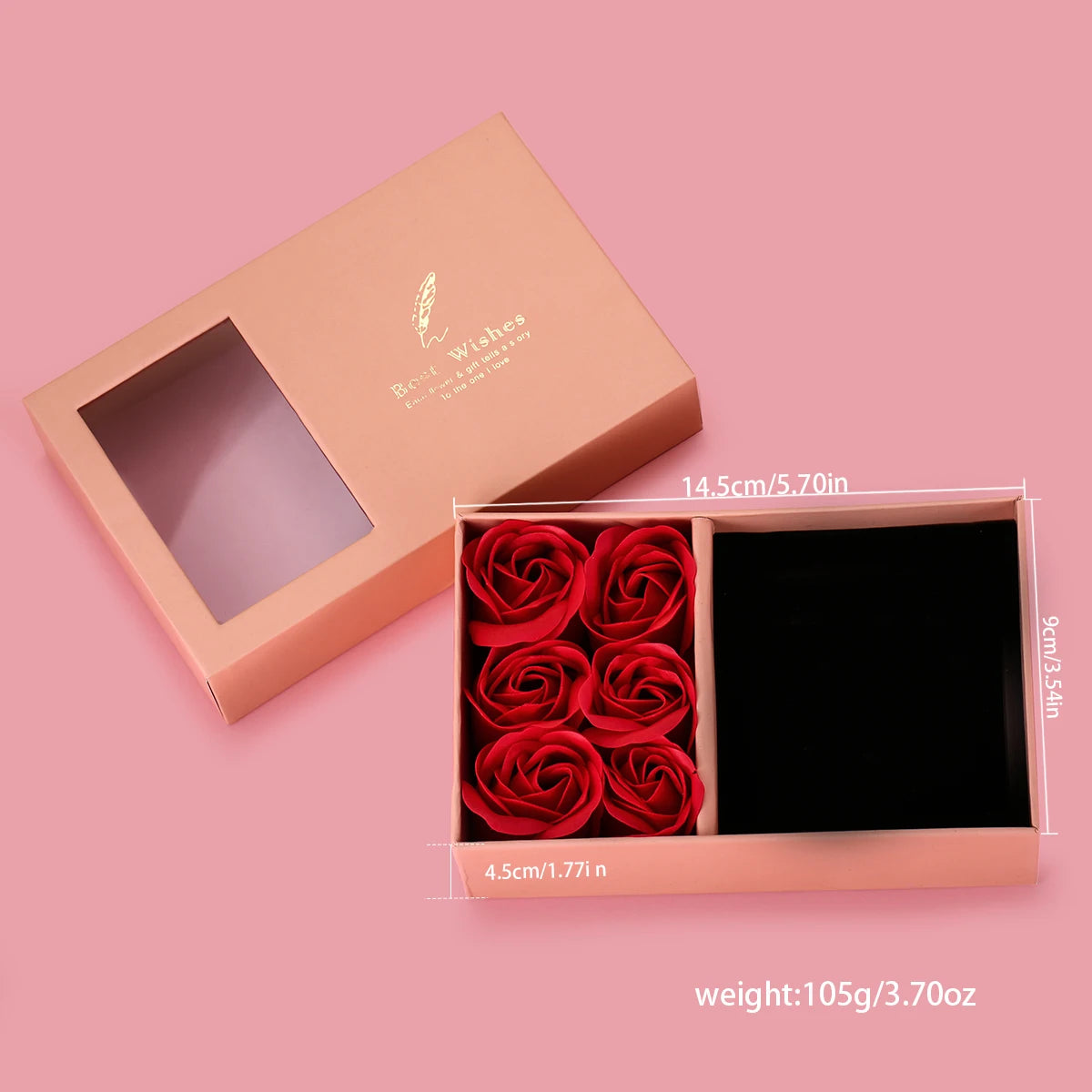 5PCS New Women's Fashion Trend Alloy Case Non Waterproof Leather Watch Gift Box Set