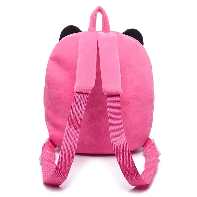 Hello Kitty KT Mickey Mouse Cat Cartoon PP Cotton Short Plush Doll Kindergarten Children Backpack Boys Girls Schoolbag