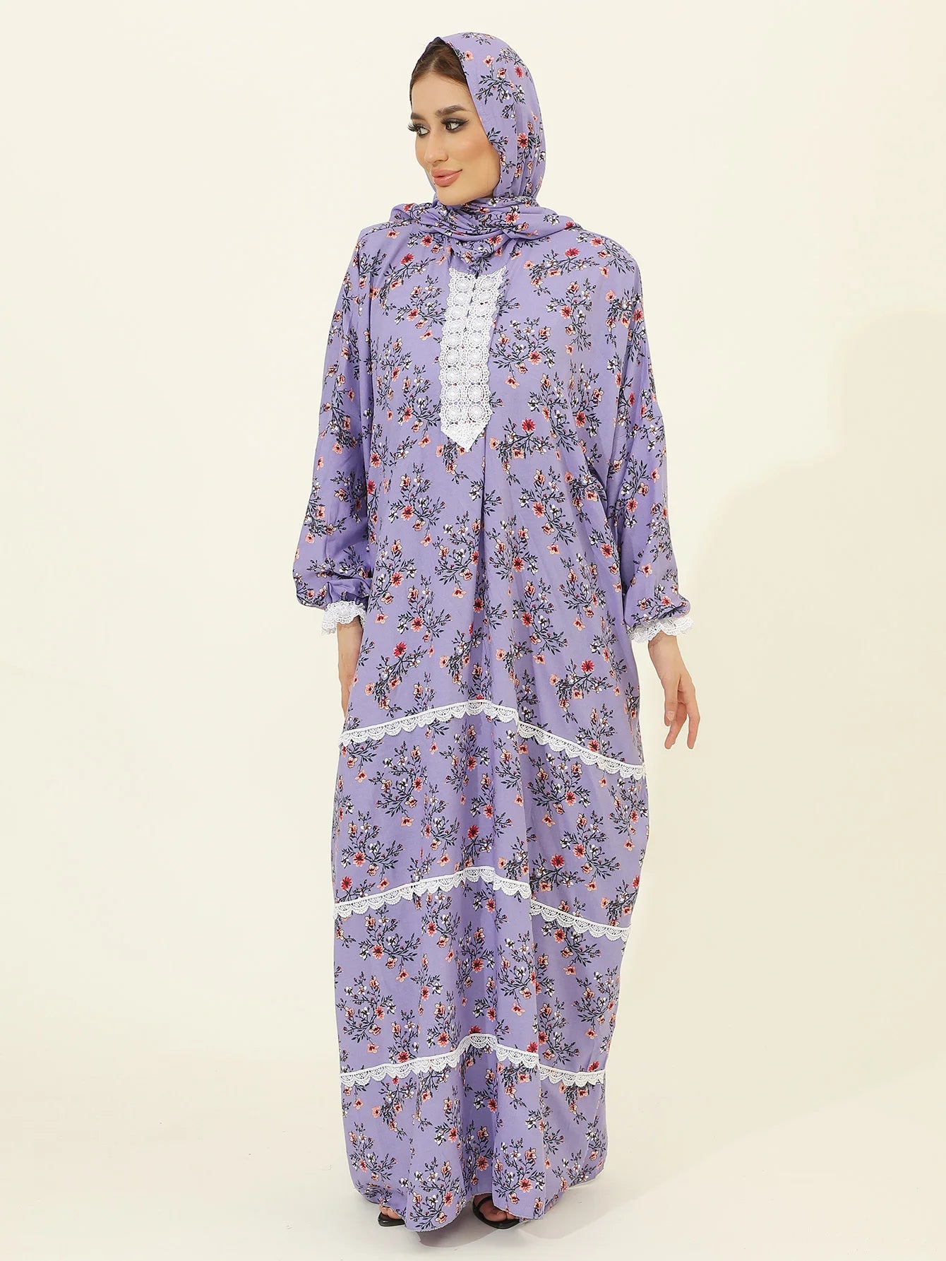 Modest Islamic Dresses & Abayas for Women | Dubai & Moroccan Styles with Hijab | Muslim Prayer Clothes & Umrah Essentials,Suitab