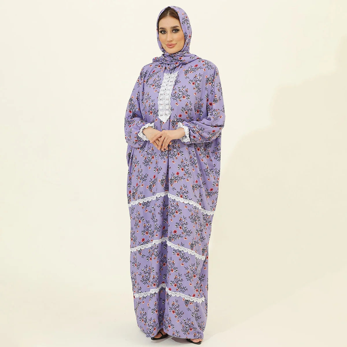 Modest Islamic Dresses & Abayas for Women | Dubai & Moroccan Styles with Hijab | Muslim Prayer Clothes & Umrah Essentials,Suitab