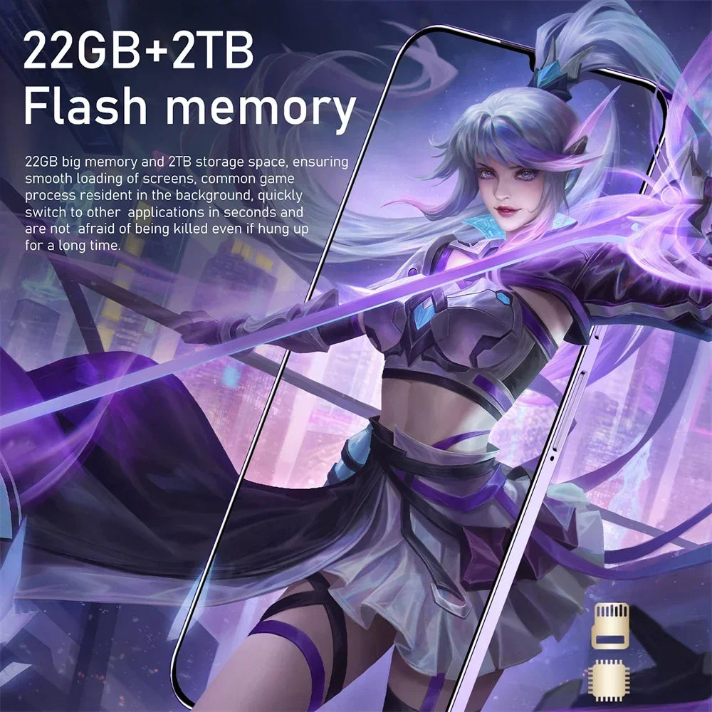 New S26 Ultra original intelligent 4G 5G dual card dual standby Android 14 system global version 108MP 8000mAh battery