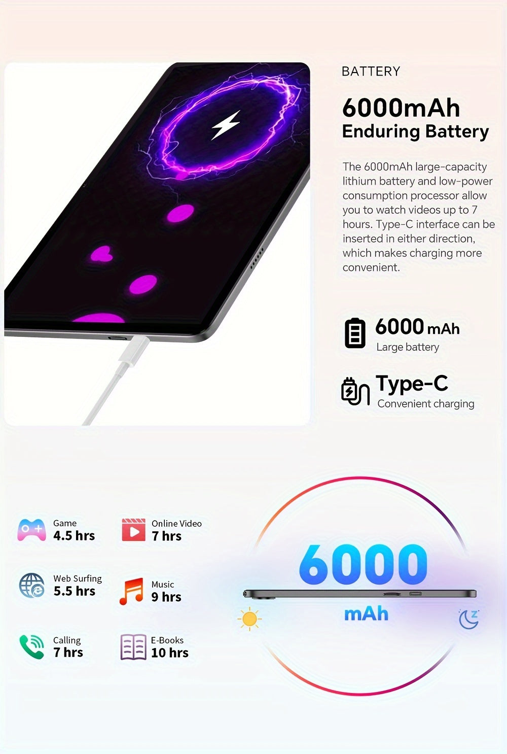 Teclast P30T Tablet 2024 Newest Android 14 10.1 Inch, 4GB RAM+128GB ROM With 1TB Expand Tablet PC, 2 In 1 Tablets With Keyboard, Teclast Case, Protective Film, Wireless Mouse, Earphones, 6000mAh Battery, 1280x800 IPS Display