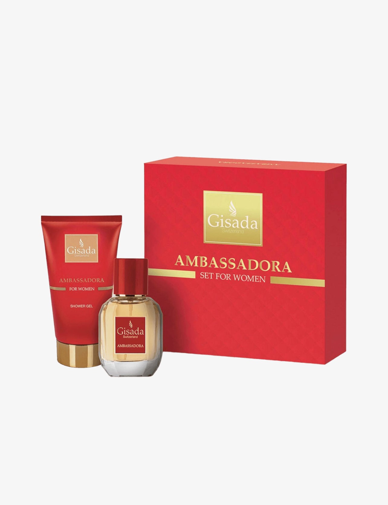 GISADA GESCHENKSET AMBASSADORA
GESCHENKSET - Eau de Parfum - red