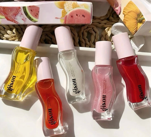 Gisou Original Moisturizing Lip Balm Lip Oil Gloss Care Of The Lips Benetitnt For Lips Plumping Exfoliating Plumping Gloss Oil