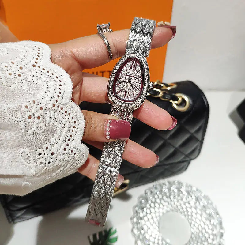 Unique Original Brand Women Watches Quartz Fashion Luxury Crystal Ladies Watch Top Brand Dress Bracelet Watch For Women