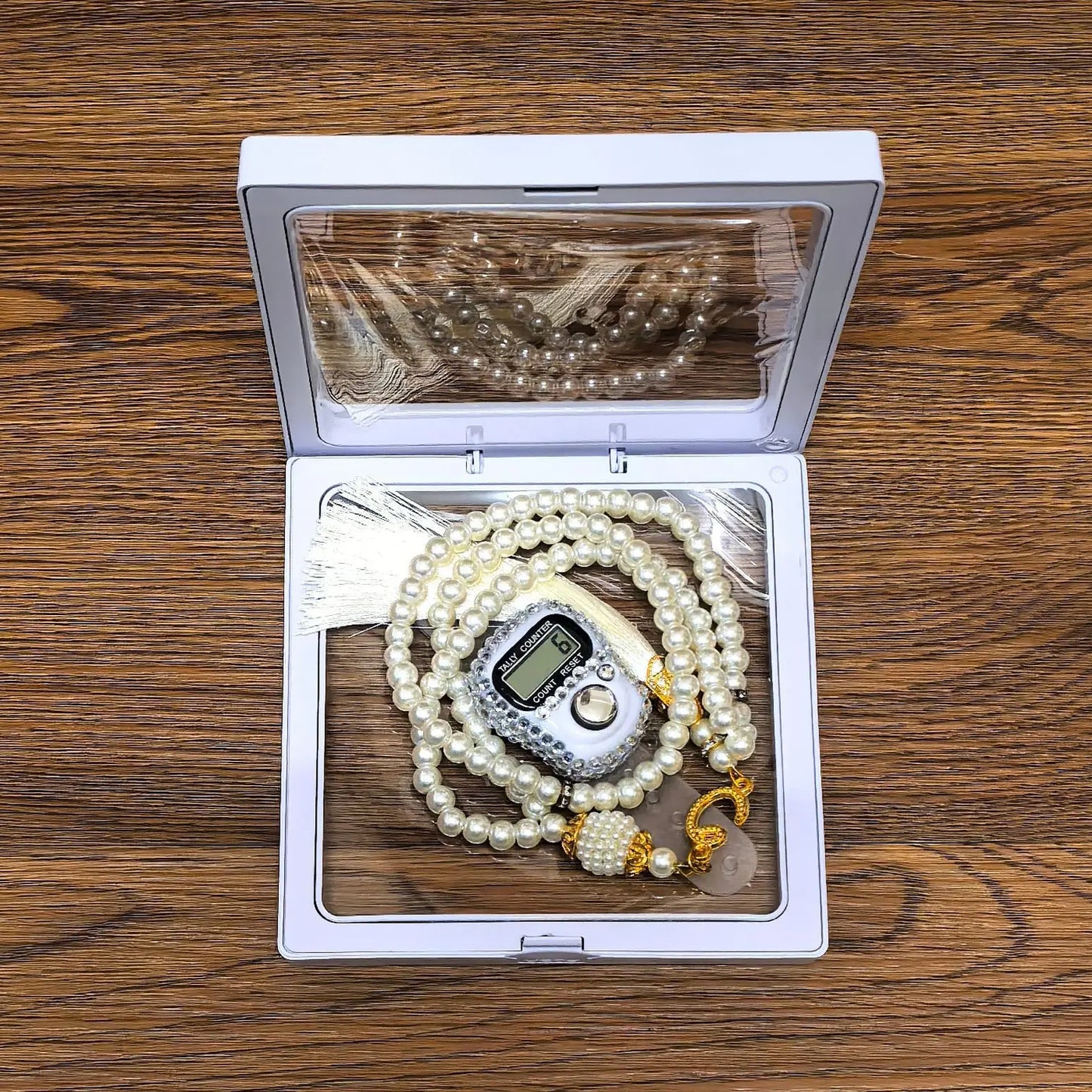 2-Piece Gift Set Islamic Finger Counter Portable Digital Tasbih for daily devotion and make perfect gifts during Ramadan