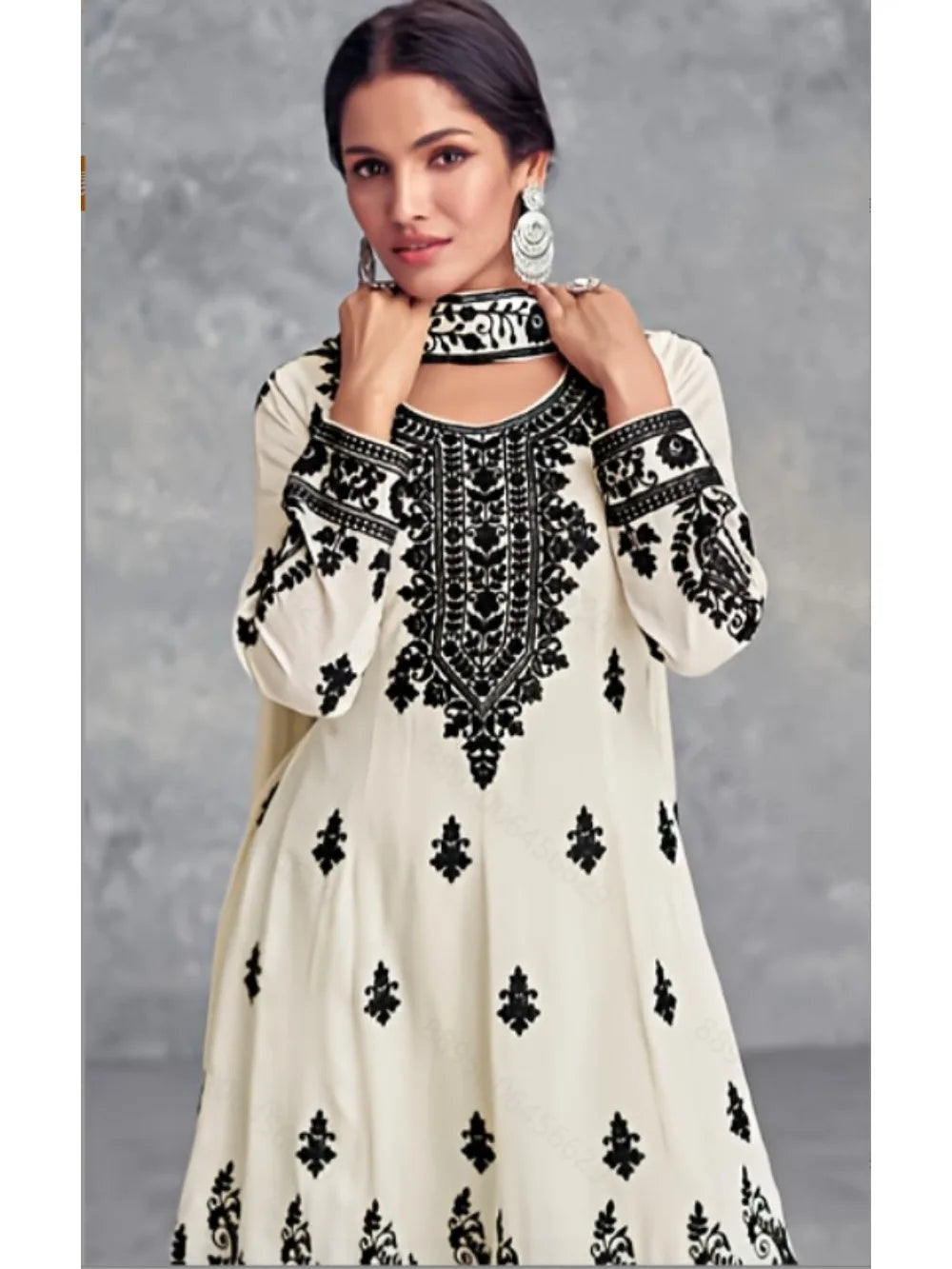 Muslim 2 Piece Set Women Print Blouse Dubai India Top Wide Leg Pants Suit Morocco Musulman Ensemble Casual Femme Arabic Outfits