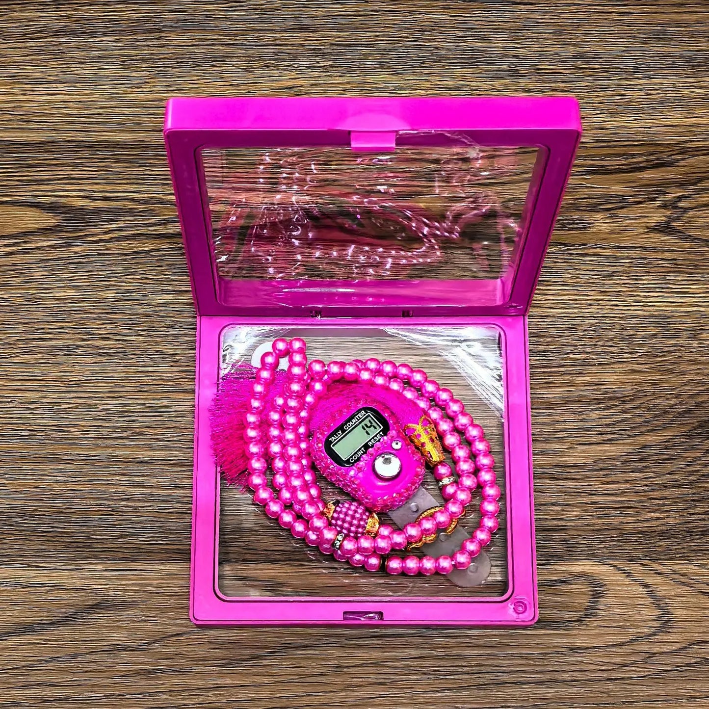 2-Piece Gift Set Islamic Finger Counter Portable Digital Tasbih for daily devotion and make perfect gifts during Ramadan