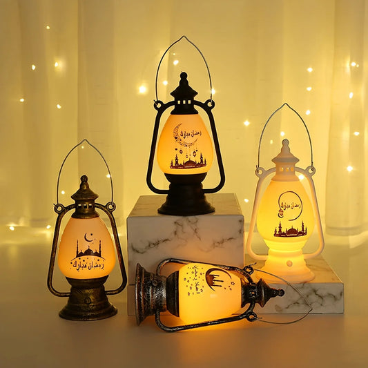 Muslim Decorations, LED candle lights, Ramadan decorative lantern lights, Eid al Fitr Decoration Home Party Gifts