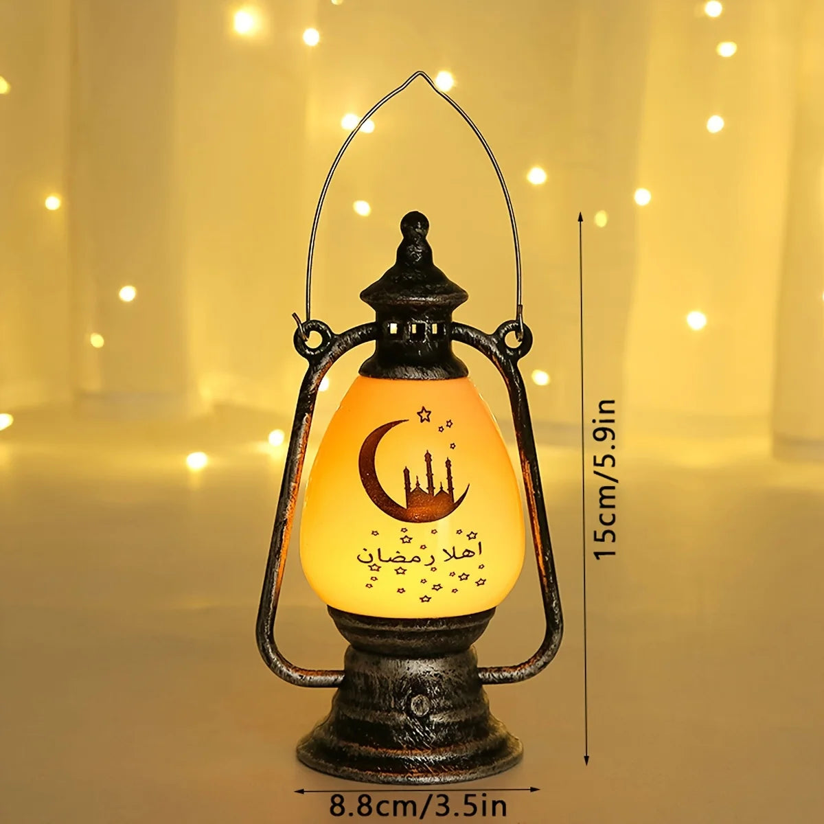 Muslim Decorations, LED candle lights, Ramadan decorative lantern lights, Eid al Fitr Decoration Home Party Gifts