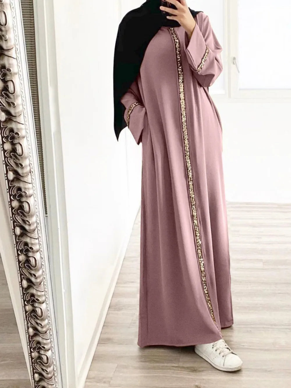 Eid Muslim Dress for Women Ramadan Jalabiya Party Long Dresses Abaya Long Robe Morocco Dubai Abayas Kaftan Islam Vestidos Largos