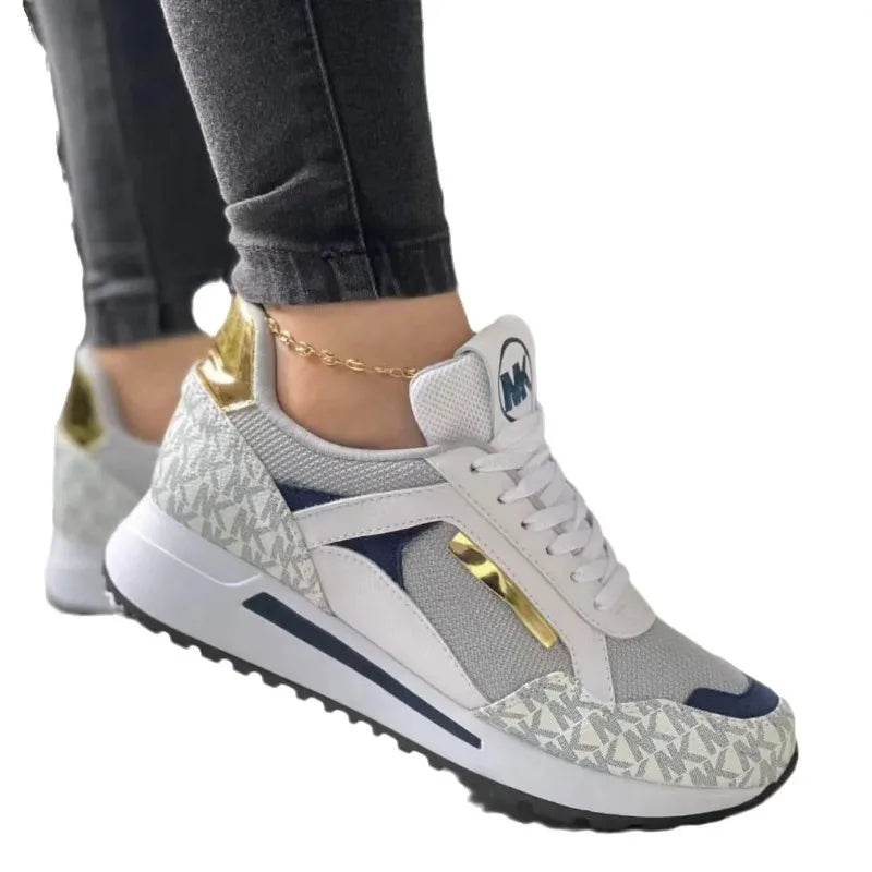 New Women's Sports Casual Wedge Casual Fashion Women's Shoes Women's Sports Shoes Sports Shoes Large Size Sneakers