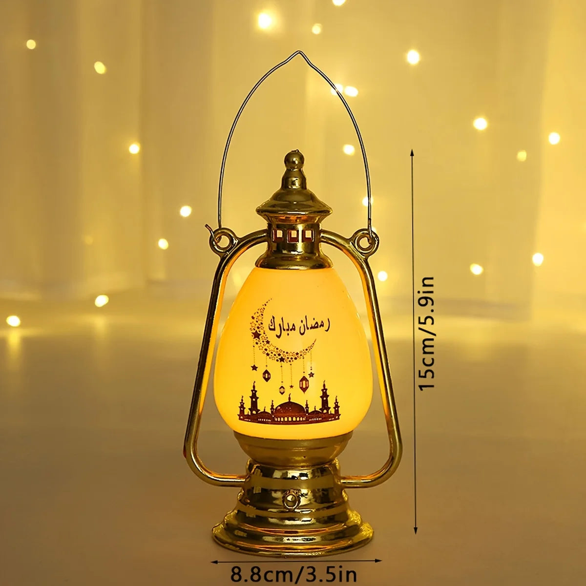 Muslim Decorations, LED candle lights, Ramadan decorative lantern lights, Eid al Fitr Decoration Home Party Gifts