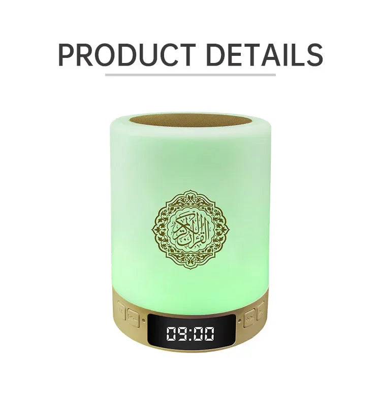 Azan Muslim Night Light Quran Portable Wireless Caixa De Som Bluetooth Speaker Music Sound Box Blutooth For Radio FM Mini Baffle