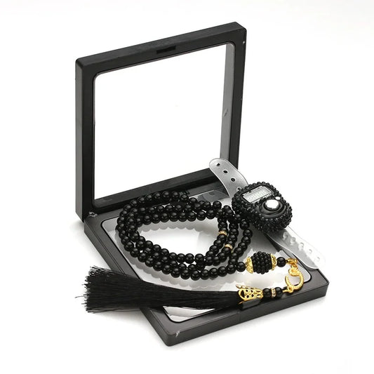 2-Piece Gift Set Islamic Finger Counter Portable Digital Tasbih for daily devotion and make perfect gifts during Ramadan