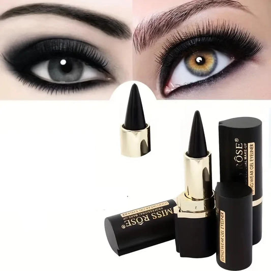 Creamy texture Eyeliner, 1 Count Easy Coloring Sweat Proof High Pier Pencil, Daily Makeup Accessories for Women and Gi