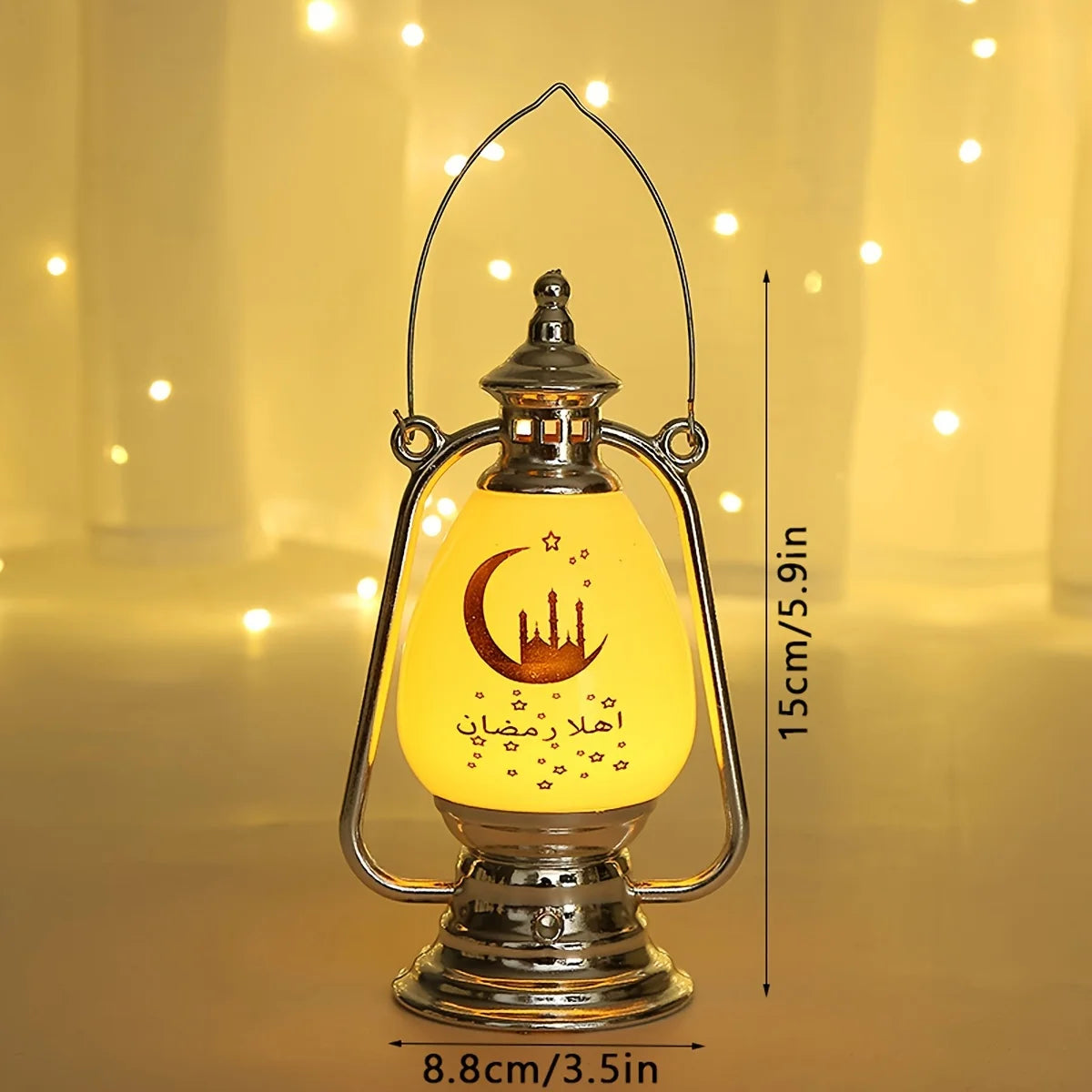 Muslim Decorations, LED candle lights, Ramadan decorative lantern lights, Eid al Fitr Decoration Home Party Gifts