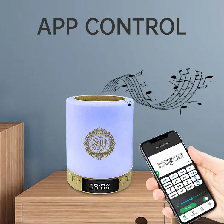 Azan Muslim Night Light Quran Portable Wireless Caixa De Som Bluetooth Speaker Music Sound Box Blutooth For Radio FM Mini Baffle