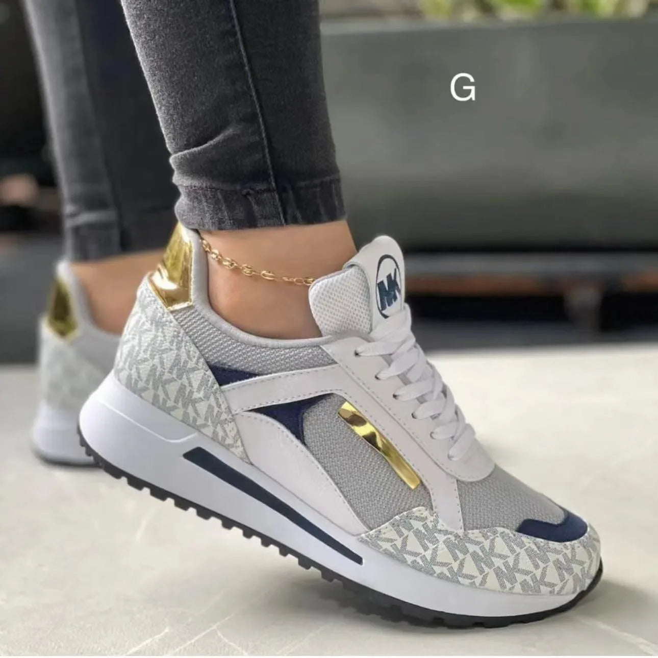 New Women's Sports Casual Wedge Casual Fashion Women's Shoes Women's Sports Shoes Sports Shoes Large Size Sneakers