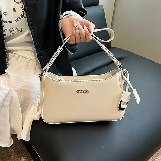 2025 New! Personalized Candy Color Underarm Women's Bag Fashion - Forward, Simple Shoulder - Bag Style, Portable Baguette Design